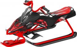 Снегокат Nika Kids "Игрушка SND5", SND5/1, красный каркас - фото