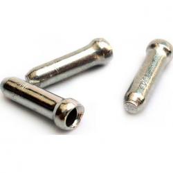 Наконечники троса Jagwire 1.2 мм серебристый, 500 шт. в баночке, BOT117-A - фото