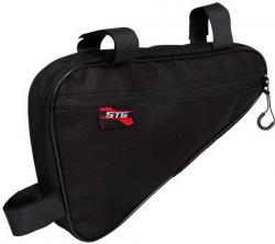 Велосумка под раму STG, 31х20х5 см, 2.5 л, черный, модель 555-573 - фото