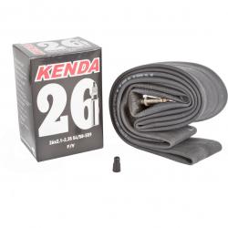 Камера велосипедная Kenda 26, 2.125-2.35, ниппель спорт, широкая, 5-516308 - фото