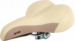 Седло STG YBT-7807, кремовый - фото
