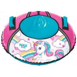 Тюбинг 85 см с единорогом - фото
