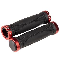 Грипсы STG, 130 мм, черный/синий - фото