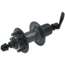 Втулка задняя Shimano M475 отв.8/9 ск, 6-болт, QR 166мм - фото