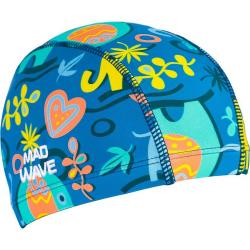 Шапочка юниорская текстильная Mad Wave Elephant - фото