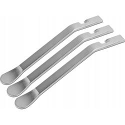 Монтировки велосипедные Bikehand YC-313, сталь, с крючками (3 штуки), серебристые, 6-14313 - фото