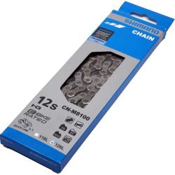 Цепь Shimano XT M8100, 12ск, 126 зв., с замком, ICNM8100126Q - фото