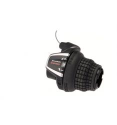 Шифтер Shimano Tourney, RS35, прав, 6ск, тр. 2050мм, б/уп., ASLRS35R6AP - фото