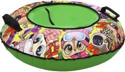 Тюбинг-ватрушка Тяни-Толкай 73см ОКСФОРД FANCY (С камерой), ТТ.002VR6 - фото