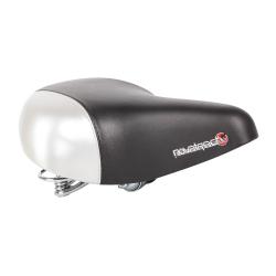 Седло HBAZ-0801A Novatrack комфортное, черно-серое - фото