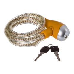 Велозамок STG TY560-1 на ключе 10мм х 100см - фото