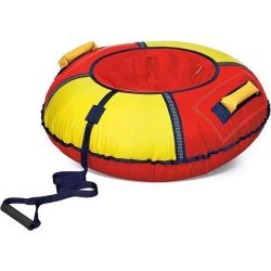 Тюбинг 90 см Классический+ ТБ6К-90/КЖ2, Красный-желтый - фото