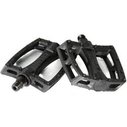 Педали Colony Fantastic Plastic Pedals 9/16" - Nylon/Fibre Mix, черные, 03-002188 - фото