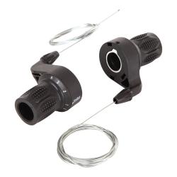 Манетки переключения Power SFT-30 3 friction/6 indeХ, компл.из 2-х шт на 3 и 6 скоростей - фото