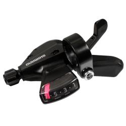 Шифтер Shimano Altus, M315, прав, 7ск, тр. 2050мм - фото