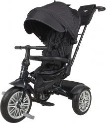 Велосипед трехколесный Bentley с ручкой управления - фото