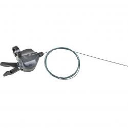 Шифтер Shimano Cues SL-U4000-9 Rapidfire Plus, 9 скоростей, правый, трос 2050мм, черный, 00-180870 - фото