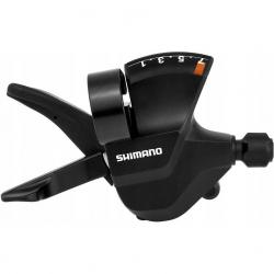 Шифтер Shimano Altus SL-M315-7 Rapidfire Plus, 7 скоростей, черный, 2-8047 - фото