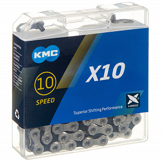 Цепь KMC модель X10 (116 звеньев, 10 - скоростей) - фото