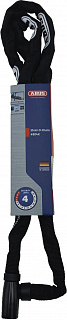 Замок ABUS Steel-O-Chain 4804K/110 см, цепь 4 мм, ключ, класс защиты 4/15, 520 гр, черный, 05-0072488 - фото