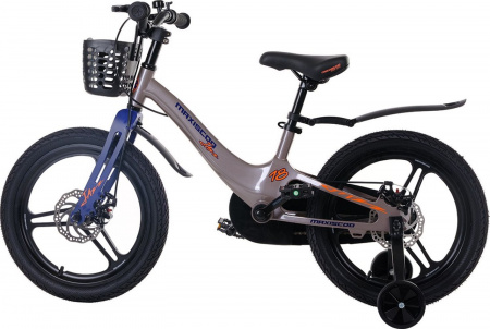 Велосипед Maxiscoo Jazz Pro 18" (2024) (Велосипед Maxiscoo JAZZ Pro 18" (2024), Серый Жемчуг, MSC-J1835P)