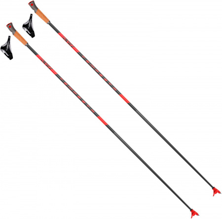 Палки лыжные KV+ Tempesta 100% Carbon Cross Country Pole, 23P006 (Палки лыжные KV+TEMPESTA 100% Carbon, cross country pole 150 cm, 23P006)
