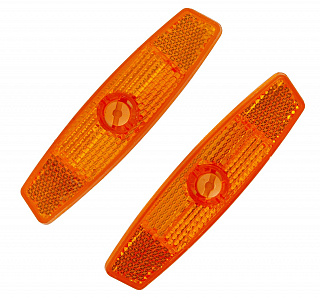 катафот на колесо J92 (белый, набор 2 шт) - фото