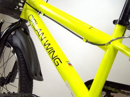 Велосипед Falcon Bike Junior 18 (2025) (Велосипед FALCON BIKE 18" JUNIOR желтый, сталь, 18-ST-JUNIOR-YW)