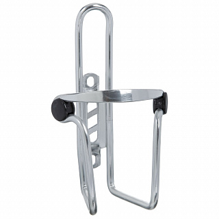 Флягодержатель STG, с болтами, алюминиевый, серебристый - фото