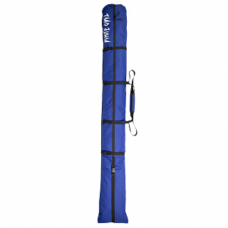 Чехол для горных или беговых лыж White Owl, 160-210 см, синий - фото