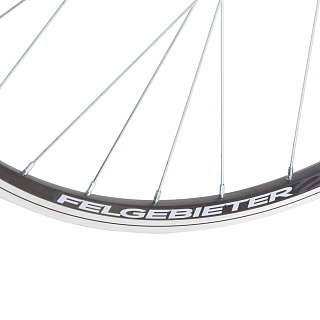 Колесо 27,5" заднее(без резины), двустенный пистонированный алюм.обод 32 отв. - фото