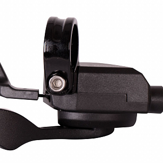 Шифтер Microshift SL-M850, левый, 2 скорости, трос 1800 мм, черный - фото