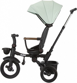 Велосипед трехколесный Slider Eva HM-618, складной, с ручкой управления - фото