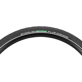 Покрышка Schwalbe Energizer Plus, 700х38С (40-622), GreenGuard, Антипрокол, TwinSkin B/B+RT, светоотражающая полоса, HS492 Addix E 67EPI 32B, 05-11101 - фото