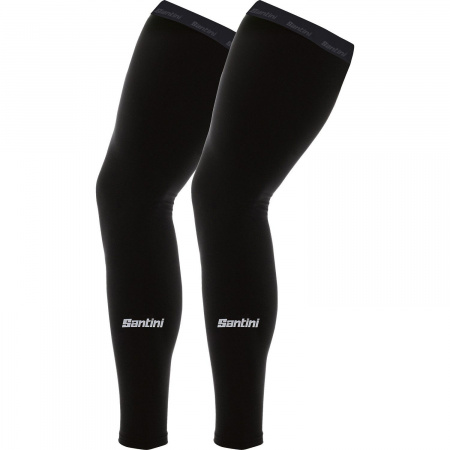 Чулки-утеплители для ног демисезон Santini Totum Thermofleece Legwarmers (Чулки-утеплители для ног утепленные Santini Totum Thermofleece Legwarmers/Черн,XS,SP670TFPTOTUM.NE.X)