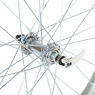 Колесо 20" переднее 32 спицы одинарный обод втулка SF-A08F - фото