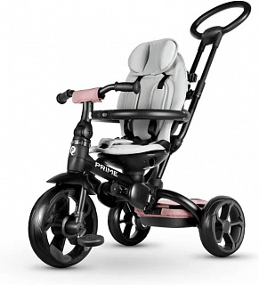 Велосипед трехколесный QPlay Prime Eva, с ручкой управления - фото