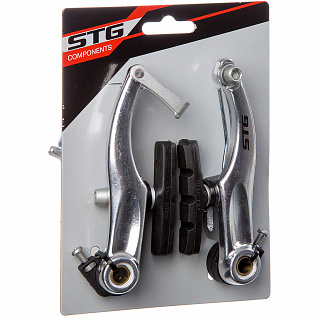 Тормоз передний V-brake STG HJ-612AD7-SI 60 мм - фото