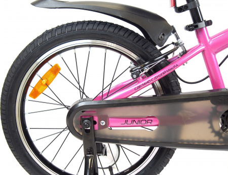 Велосипед Falcon Bike Junior 16 (2025) (Велосипед FALCON BIKE 16" JUNIOR розовый, сталь, 16-ST-JUNIOR-PK)