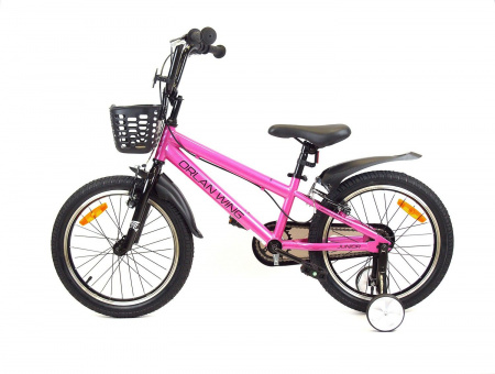 Велосипед Falcon Bike Junior 16 (2025) (Велосипед FALCON BIKE 16" JUNIOR розовый, сталь, 16-ST-JUNIOR-PK)