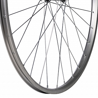 Колесо 28" переднее 32 спицы - фото