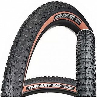 Покрышка Kenda K1080 Slant Six Pro, 27.5"х2.35 (60-584), 30TPI, коричневая боковина, средний, 5-523999 - фото