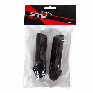 Рога на руль STG GR6253, алюминий, черный - фото