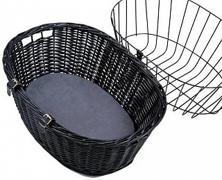 Багажник корзиночный HT-WK-050 Bear Bike, коричневый, RBRBBBNH0001 - фото