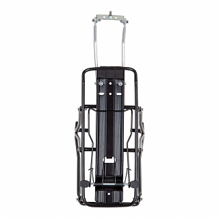 Багажник модель STG HS-H019, диск. тормоз, алюминий, черный - фото