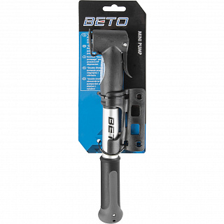 Насос ВЕТО, алюминий, с манометром, двойного действия, серебристый, 5-470304 - фото