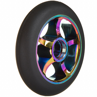 Колесо PU 110mm для трюковых самокатов с алюминиевым ободом - фото