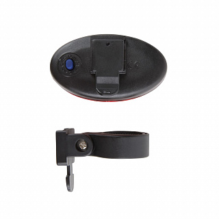 Фонарь задний JY-002T, 3 функции, арт.ХС718Т, с батарейками, инд. Уп. - фото