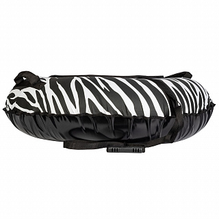 Тюбинг Snowstorm BZ-120_ZEBRA, 120 см, черный - фото