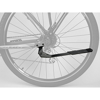 Подножка велосипедная Author AKS-670 R40 E-bike, 24-29", регулируемая, задняя, dropout IS-R40, 8-16505203 - фото